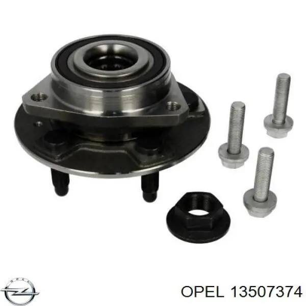 Задняя ступица 13507374 Opel