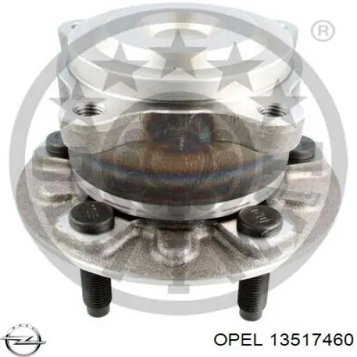 13517460 Opel cubo traseiro