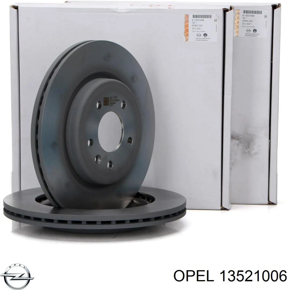 Тормоз дисковый передний Opel 13521006 цена, от 44.56 USD