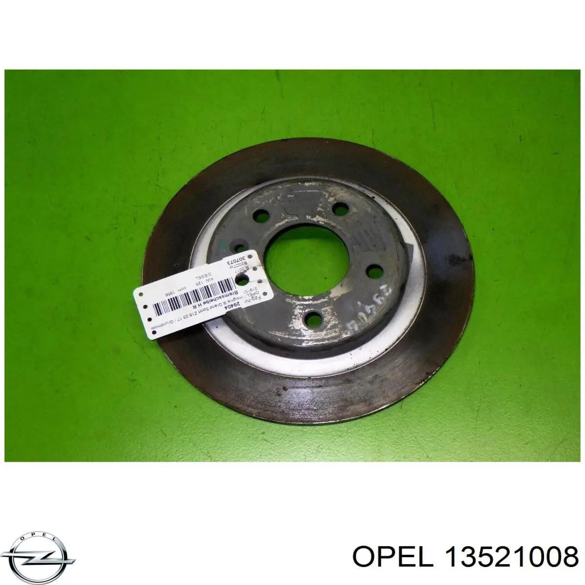 Купить 13521008 Opel Диск тормозной задний