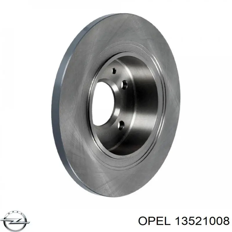 Задний дисковый тормоз Opel 13521008