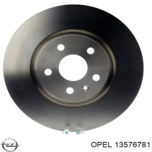 Тормоз дисковый передний Opel 13576781 цена, от 71.48 USD