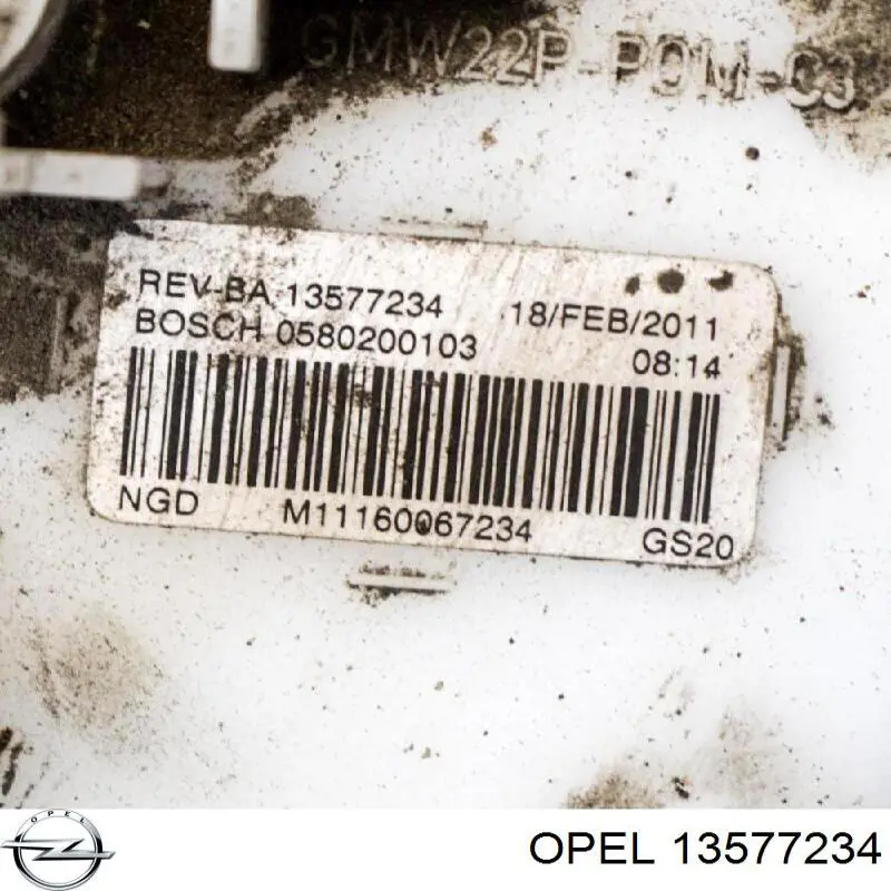 13577234 Opel 