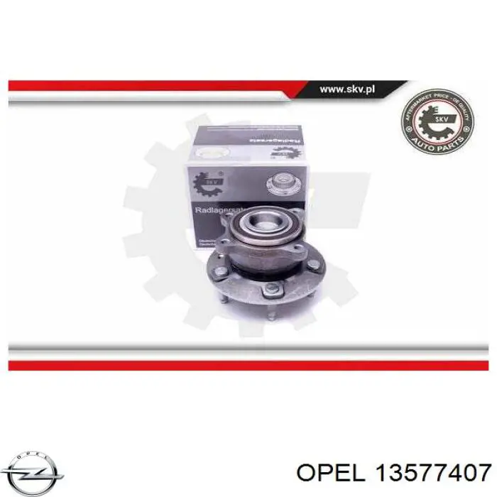 Купить 13577407 Opel Задняя шпиндель