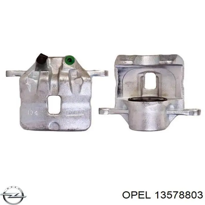 Купить 13578803 Opel Суппорт тормозной передний правый