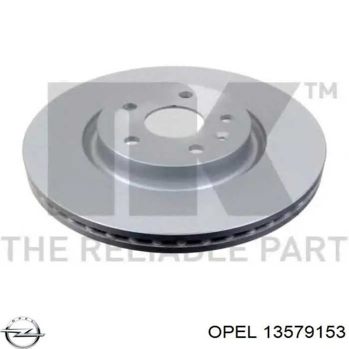 Купить 13579153 Opel Ротор тормозной
