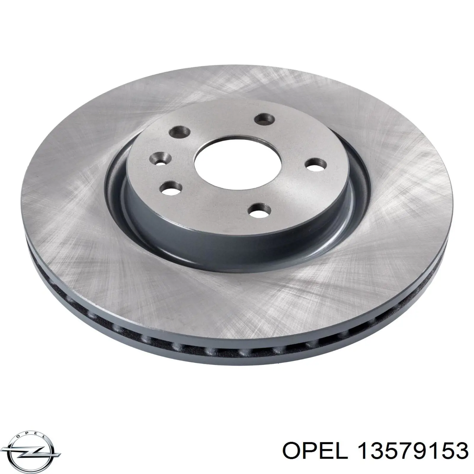 13579153 Opel Диск тормозной передний
