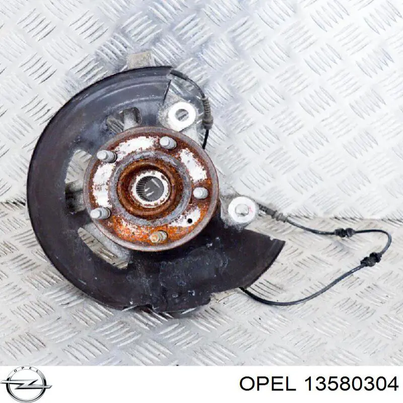 13580304 Opel cubo dianteiro