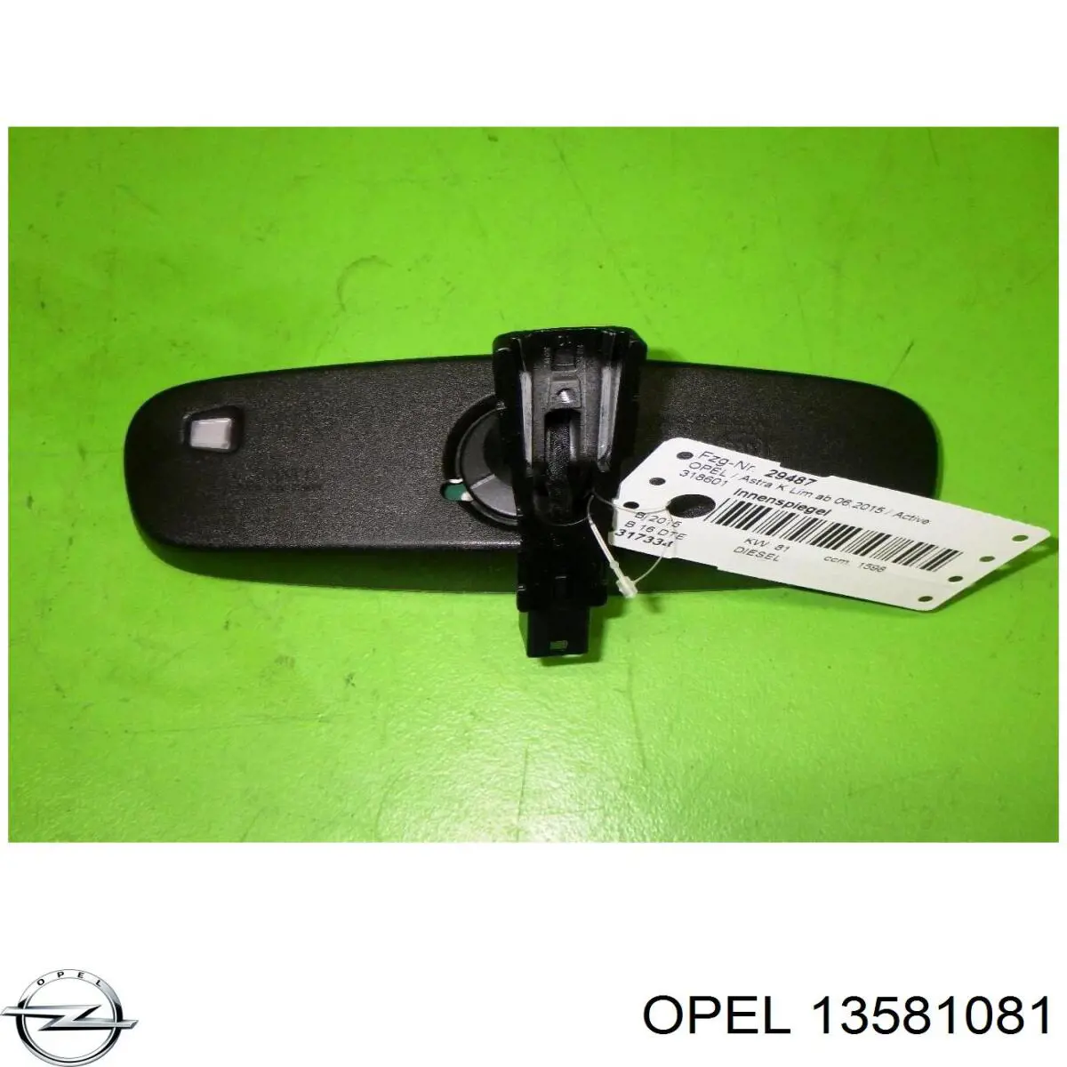 Зеркало салона внутреннее Opel 13581081 цена, от 12.70 USD