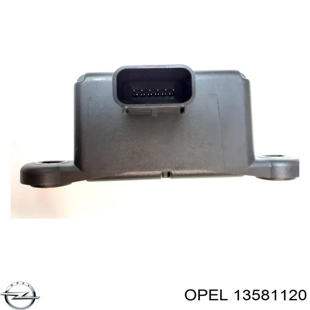 13581120 Opel датчик поперечного ускорения (esp)