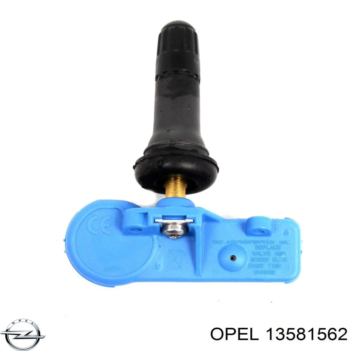 13581562 Opel sensor de pressão de ar nos pneus