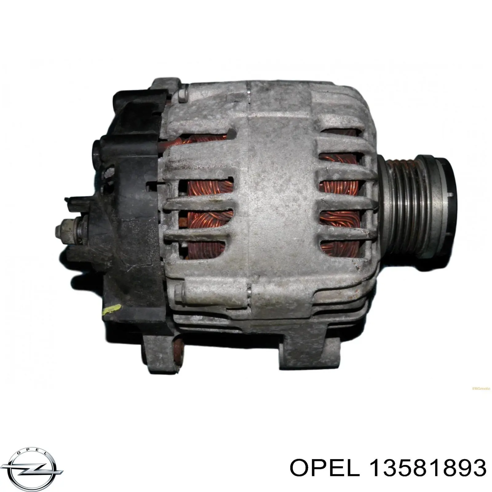 13581893 Opel gerador