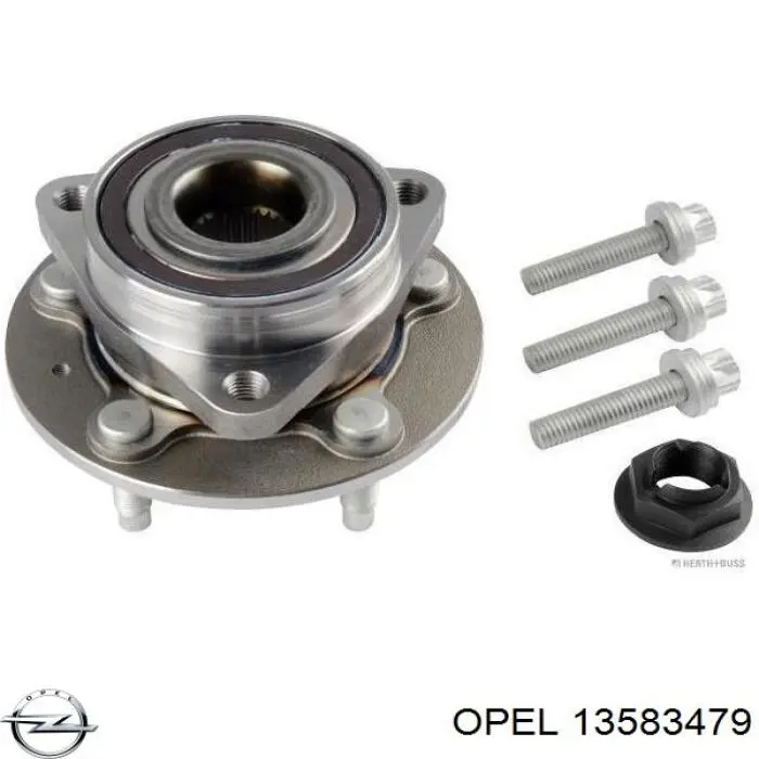 Ступицы передних колес Opel 13583479 цена, от 39.51 USD