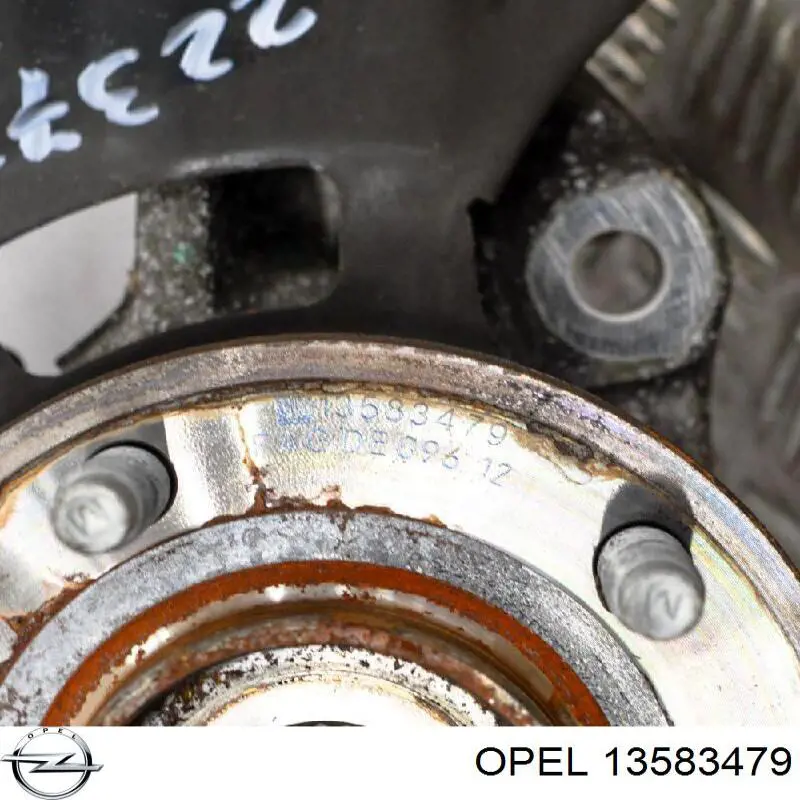 Купить 13583479 Opel Ступица переднего колеса