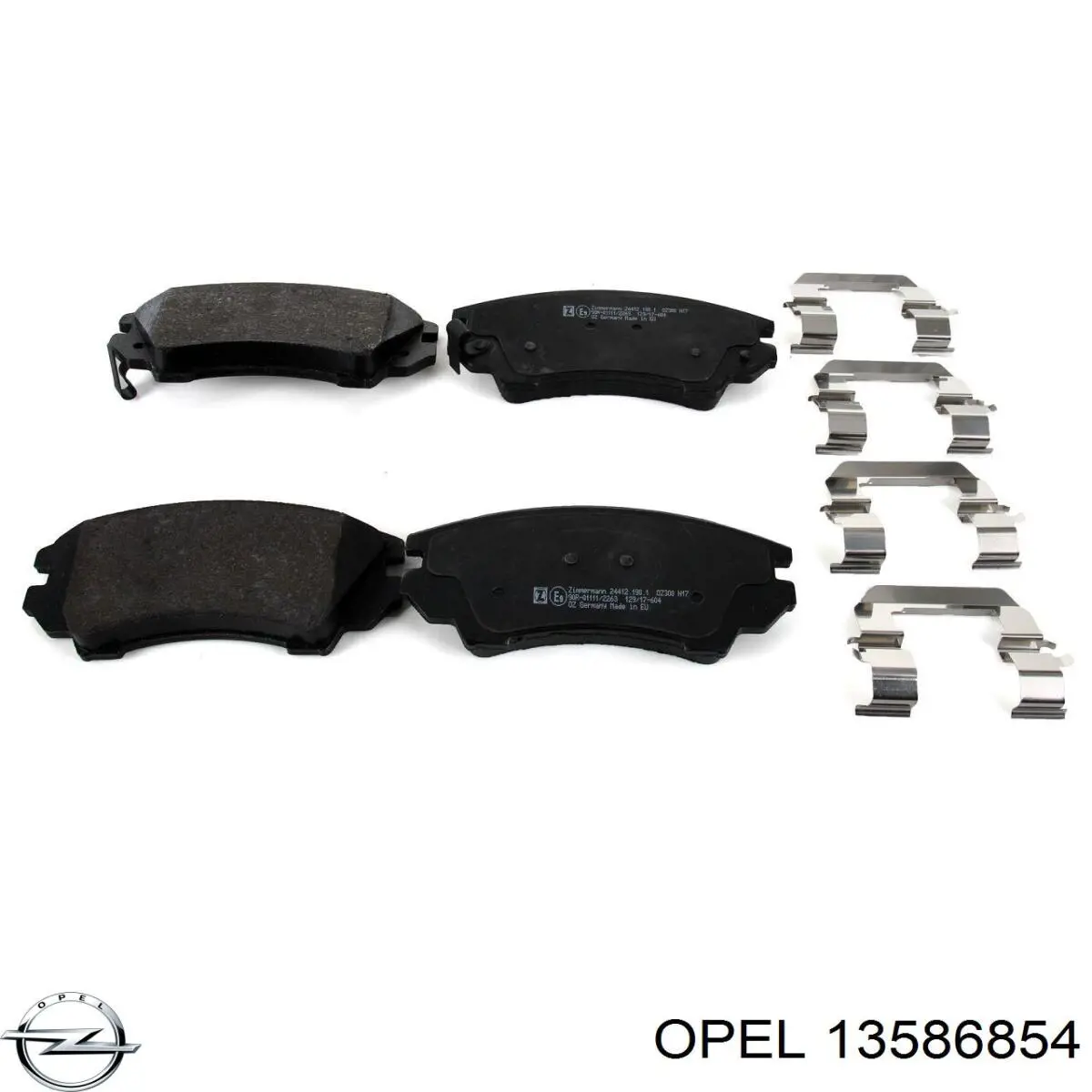 13586854 Opel Диск тормозной передний
