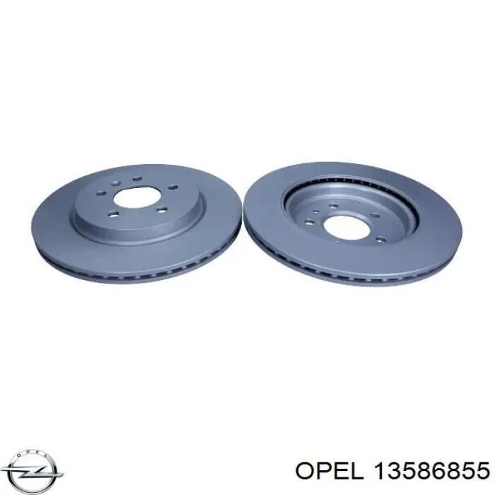 Задний тормозной диск Opel 13586855 цена, от 64.92 USD