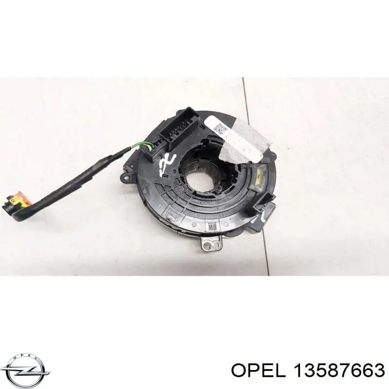 13587663 Opel Датчик угла поворота руля