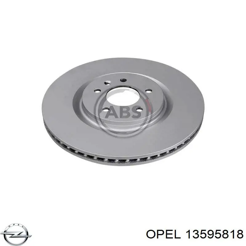 Задний тормозной диск Opel 13595818 цена, от 52.29 USD