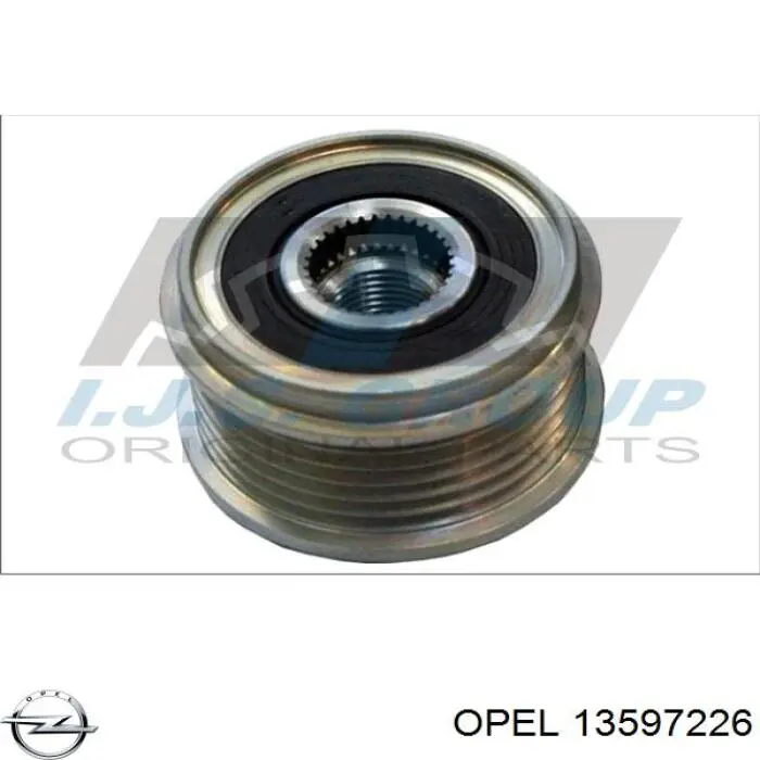 Генератор 1202437 Opel