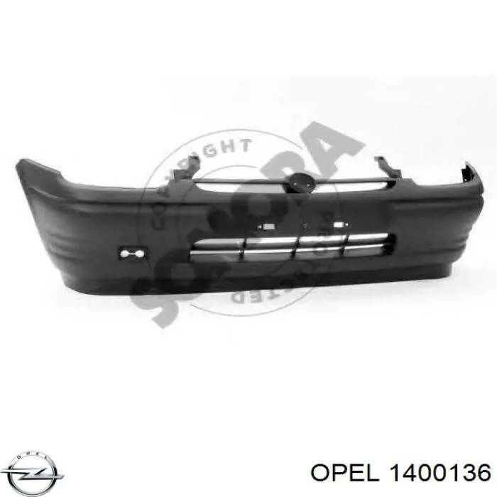 Купить 90532463 Opel Буфер (бампер) передний