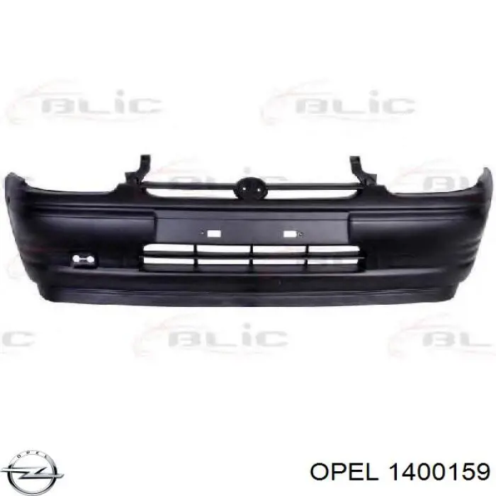 1400159 Opel Бампер передний в сборе