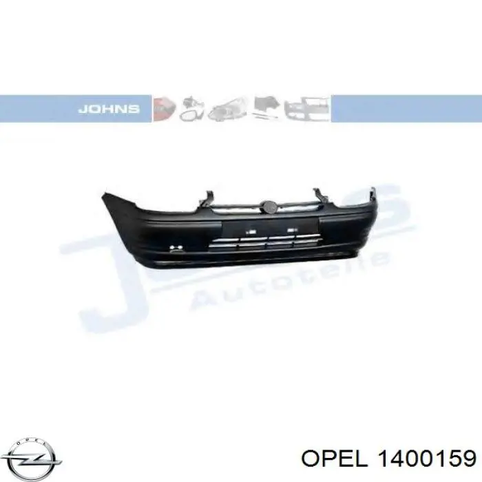 Бампер на авто Opel 1400159 цена, от 36.63 USD