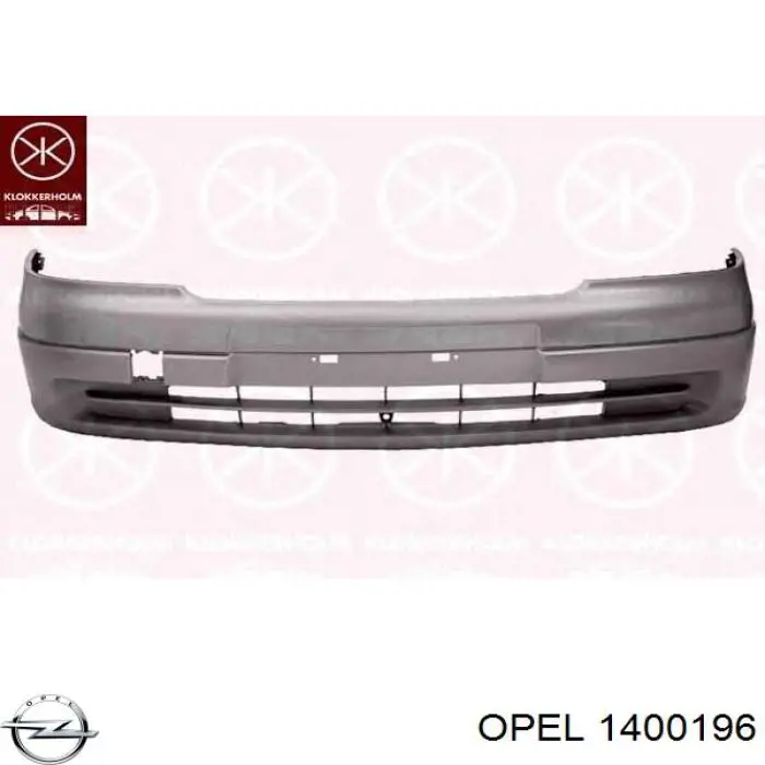 1400196 Opel передний бампер