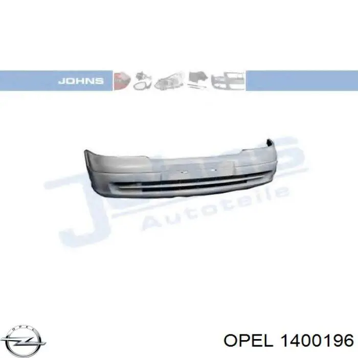 Купить 1400196 Opel Буфер (бампер) передний