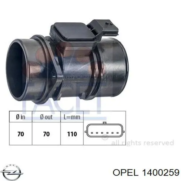1400259 Opel 