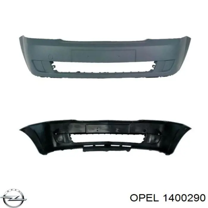 Бампер на авто Opel 1400290 цена, от 74.07 USD