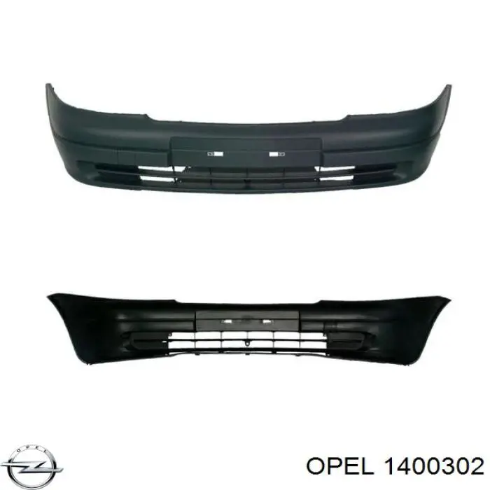 Бампер передний Polcar 5560072