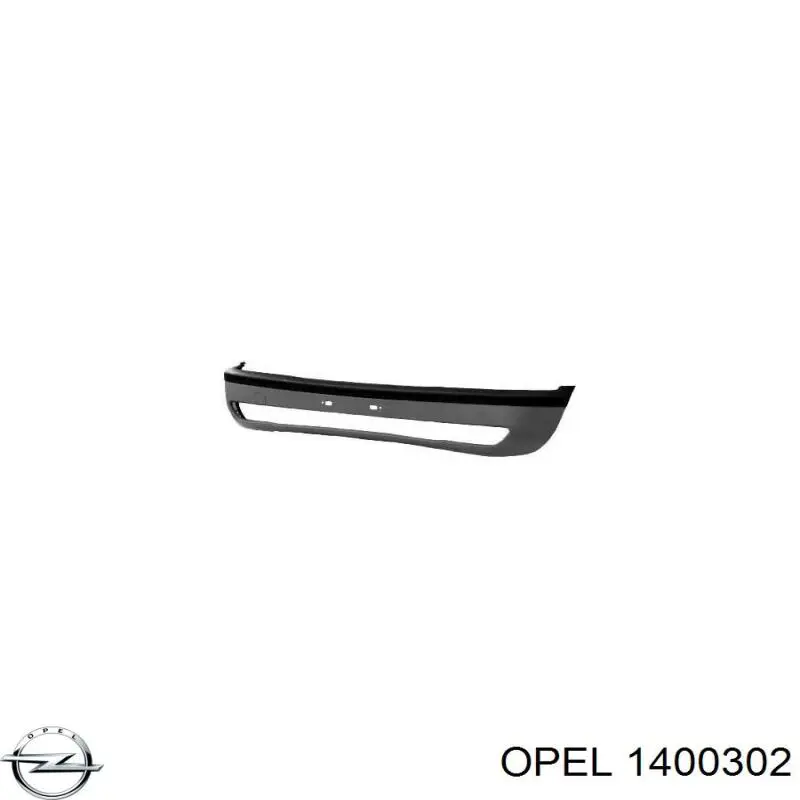 Передний бампер 5560072 Polcar