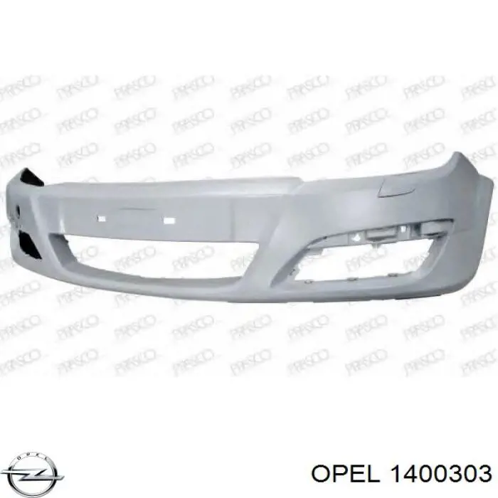Бампер на авто Opel 1400303 цена, от 49.17 USD