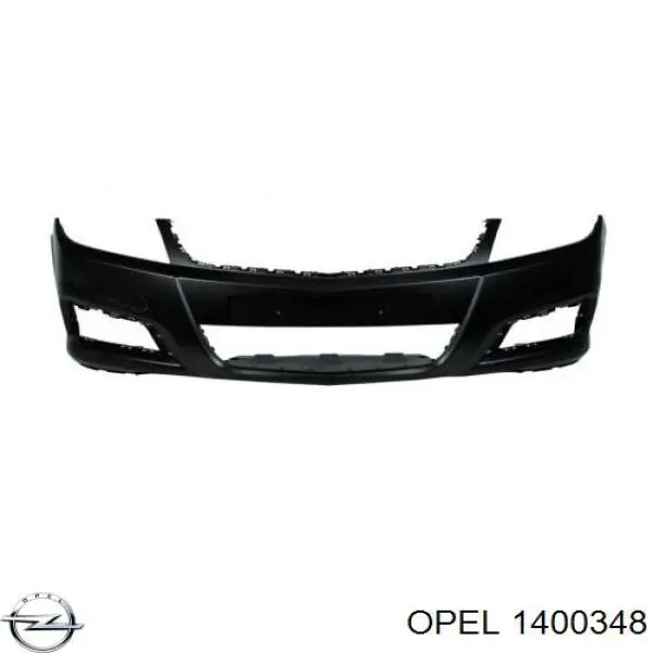 Купить 1400348 Opel Буфер (бампер) передний