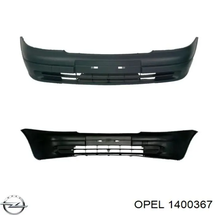 Бампер на авто Opel 1400367 цена, от  USD