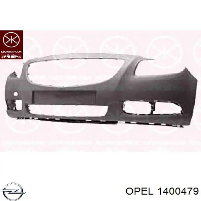 Бампер на авто Opel 1400479 цена, от 100.74 USD