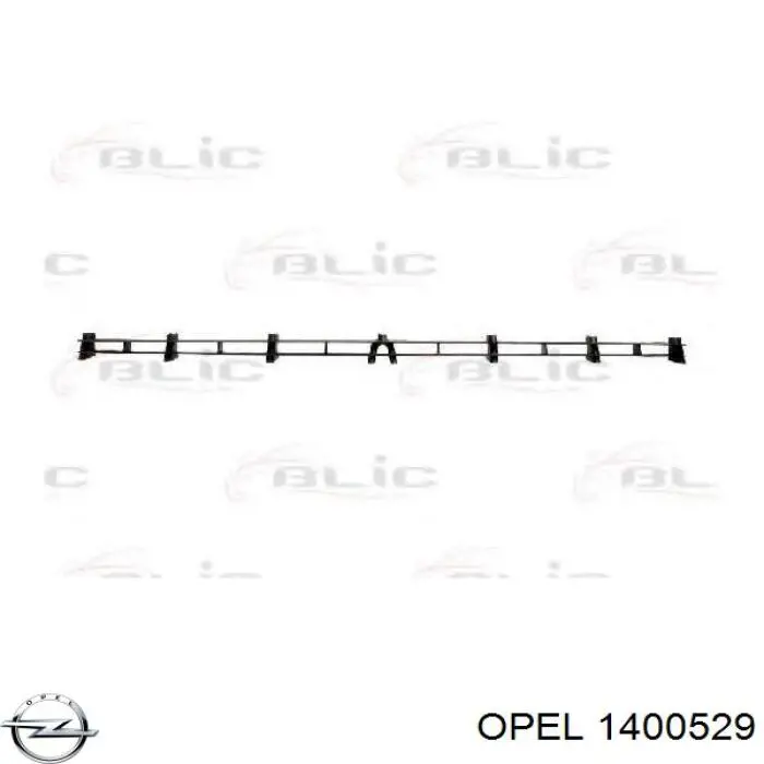 Решетка бампера переднего нижняя Opel 1400529 цена, от 11.66 USD