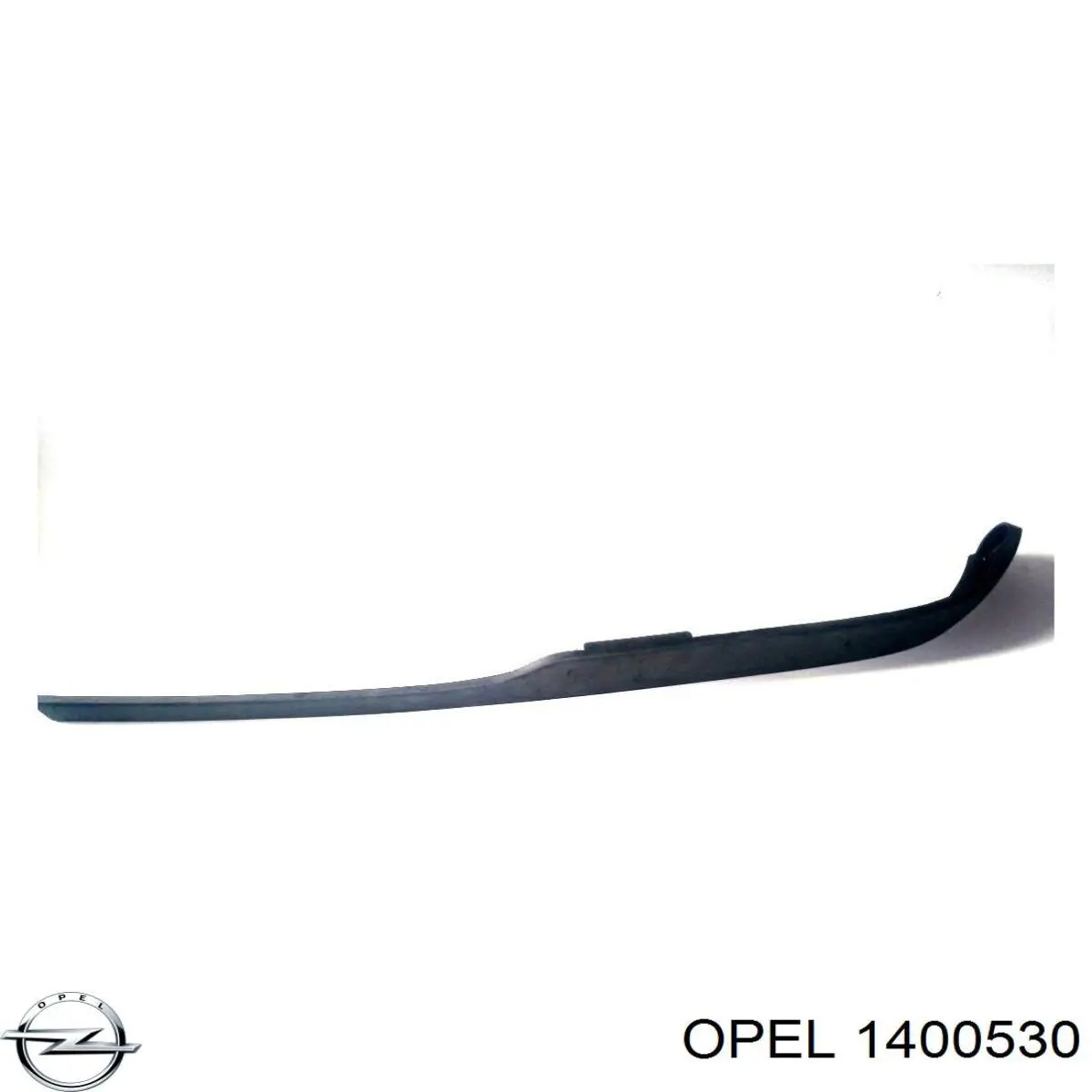 1400530 Opel спойлер переднего бампера правый