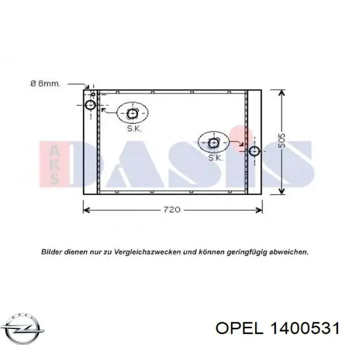 Спойлер переднего бампера левый Opel 1400531 цена, от 10.32 USD