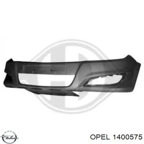 Купить 1400575 Opel Буфер (бампер) передний