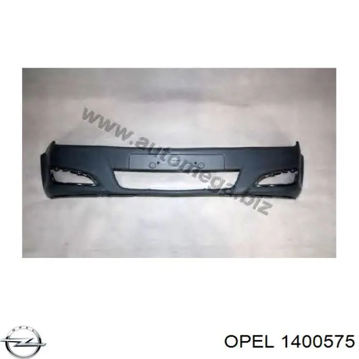 Передний бампер 1400575 Opel