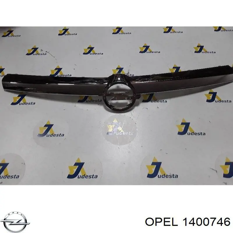 Grelha do radiador 1400746 Opel