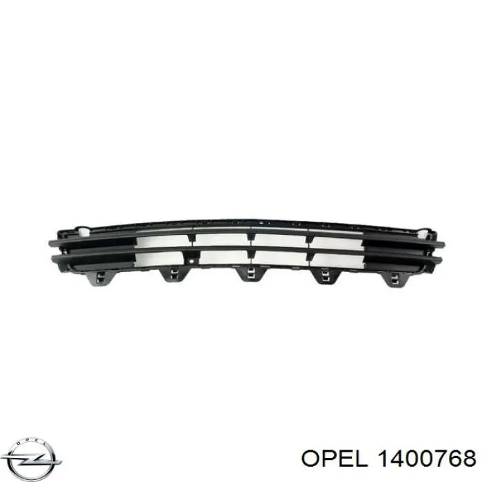 Купить 1400768 Opel Молдинг бампера переднего правый