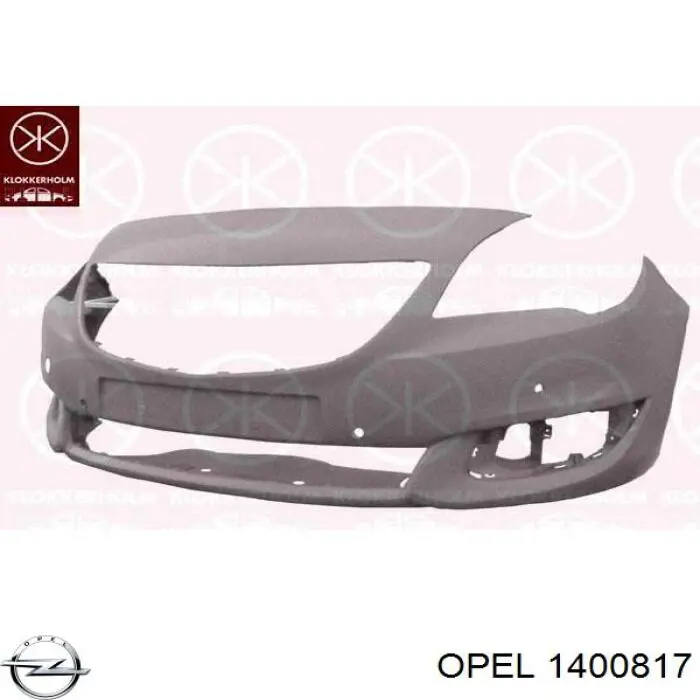 Купить 13267710 Opel Буфер (бампер) передний