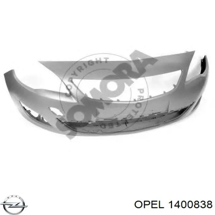 Бампер на авто Opel 1400838 цена, от 71.62 USD