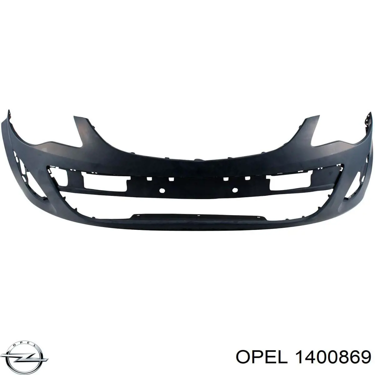 Купить 1400869 Opel Буфер (бампер) передний