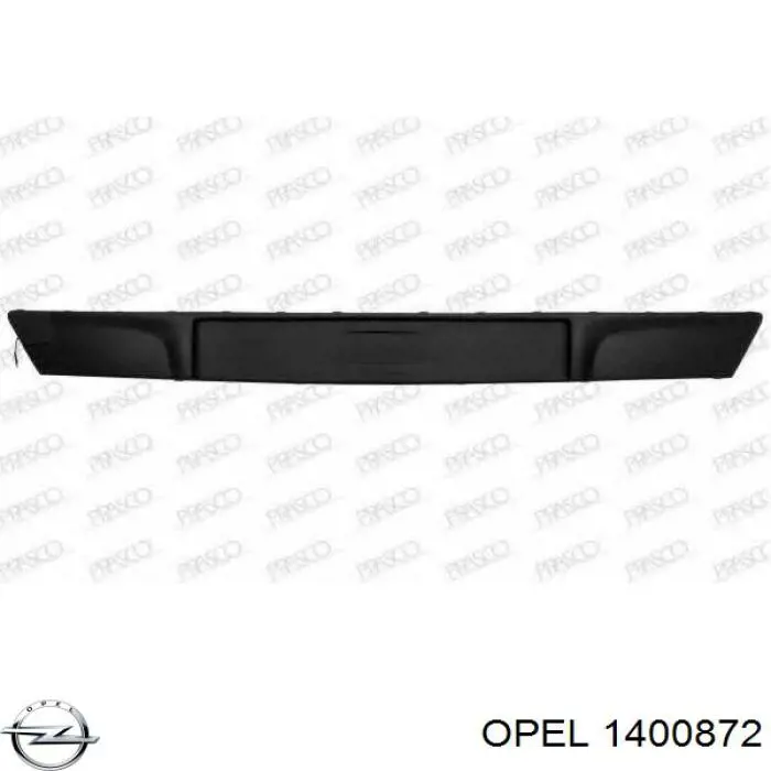 Накладка бампера переднего Opel 1400872 цена, от 15.98 USD