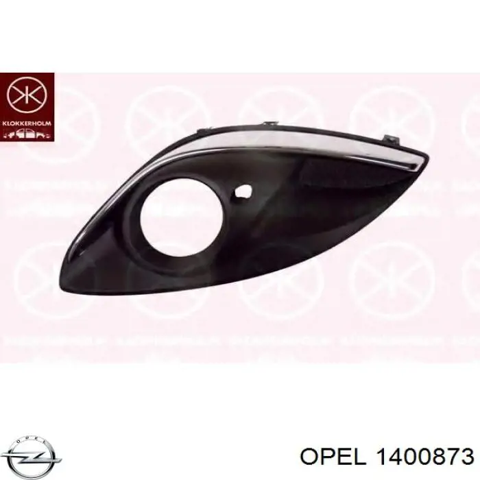 Купить 1400873 General Motors Противотуманная фара - вставка левая