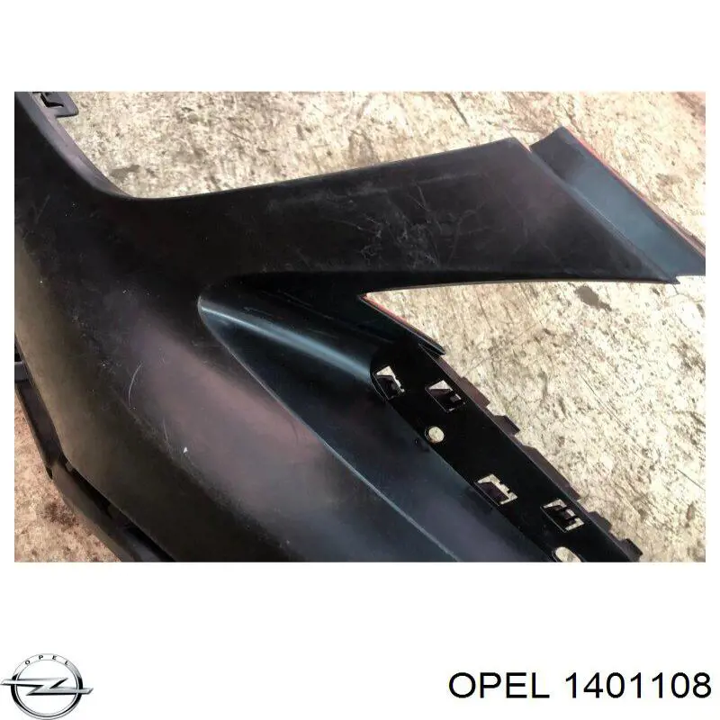 Купить 1401108 Opel Буфер (бампер) передний