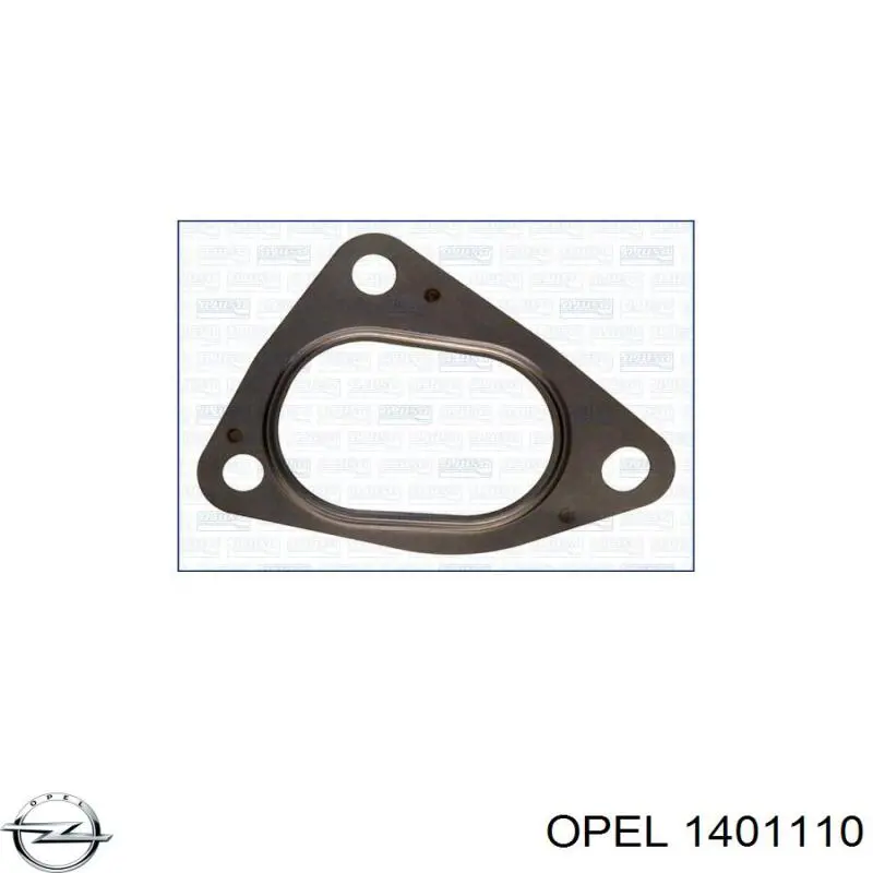 1401110 Opel бампер передний, верхняя часть